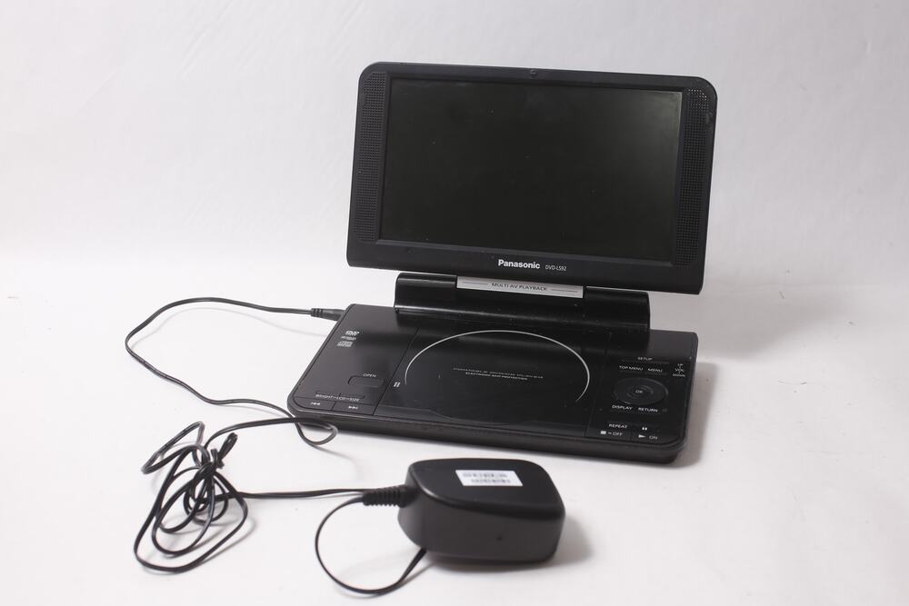 Tested Working Panasonic DVD-LS92 Portable Dvd Player For Parts or Repair ~ 260